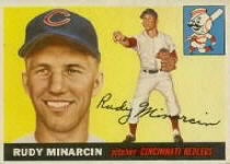 1955 Topps      174     Rudy Minarcin RC